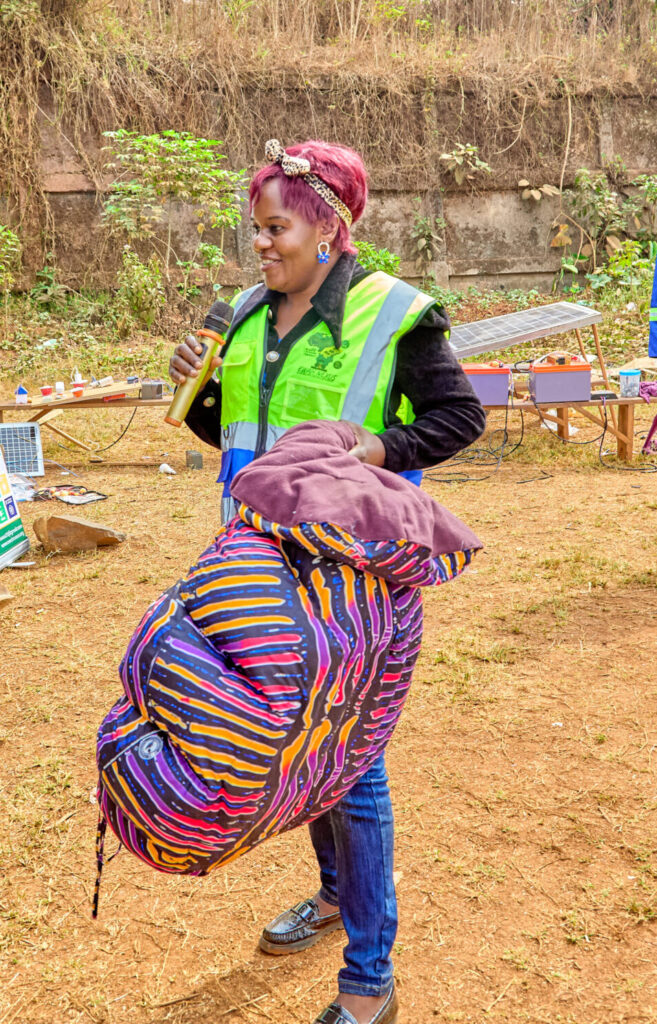 EWAH NEXUS programme participant in Cameroon