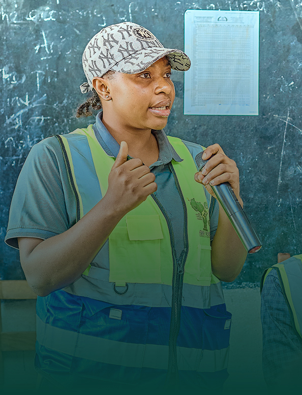 Portrait of Engr. Mankaa Marceline Che, Head of Department for Agriculture