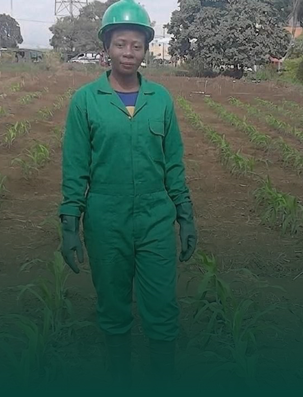 Portrait of Mrs. Achoanoh Dorine, Community Manager