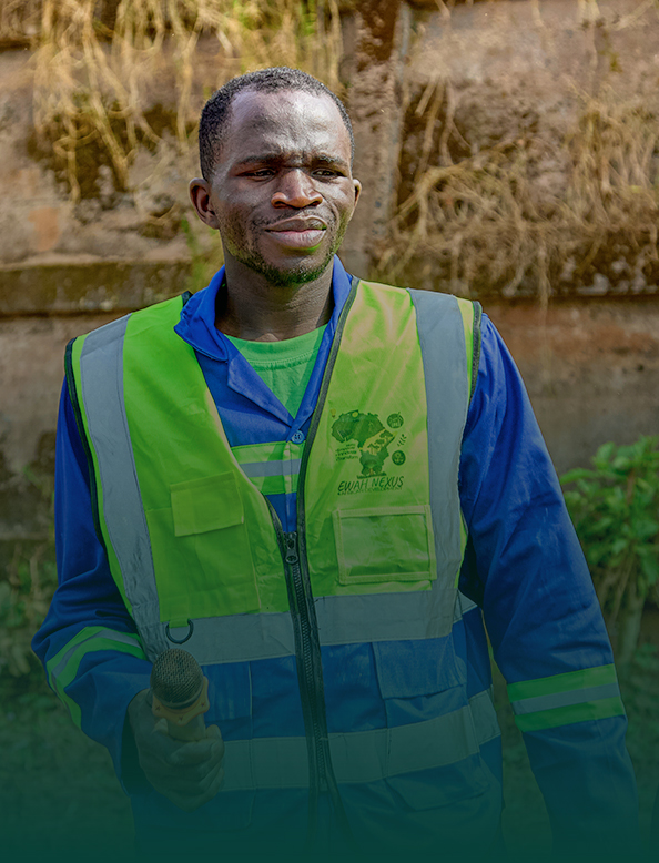 Portrait of Engr. Bristol Samo Njike G., Head of Department for Digitization, IoT and AI